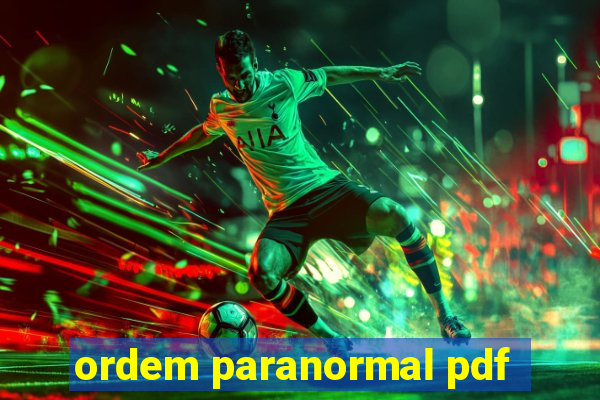 ordem paranormal pdf